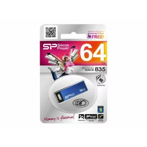 Memorie USB SILICON POWER  Touch 835 ,64GB ,USB 2.0 ,Blue