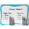 Marker pentru tabla Pilot V-Board Master S - Roşu  Begreen Varf Ultra Fin