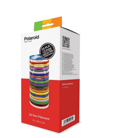 Filament PLA pentru Creionul POLAROID 3D 20 role diferite culori