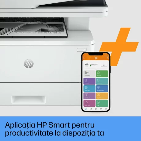 Multifuntional HP LaserJet Pro MFP 4102dwe Printer pana la 40ppm