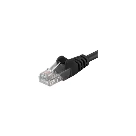 Patchcord UTP RJ45-RJ45 Cat.5e 10m, negru &quot;UTP-5E-10-BK&quot;