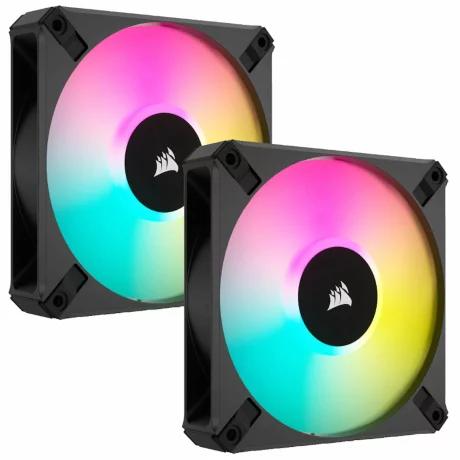 Ventilator Corsair iCUE AF140 RGB ELITE 140mm PWM Dual Fan Kit &quot;CO-9050156-WW&quot;