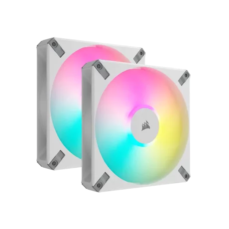 Ventilator Corsair iCUE AF140 RGB ELITE 140mm PWM Dual Fan Kit - White &quot;CO-9050160-WW&quot;