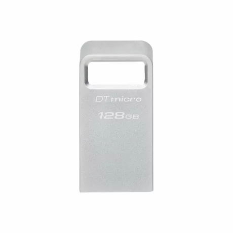 Memorie USB Kingston 128GB Data Traveler Micro, USB 3.2 Gen1, Metalic