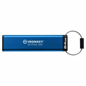 USB Flash Drive Kingston 64GB IronKey Keypad 200, AES-256 Encrypted