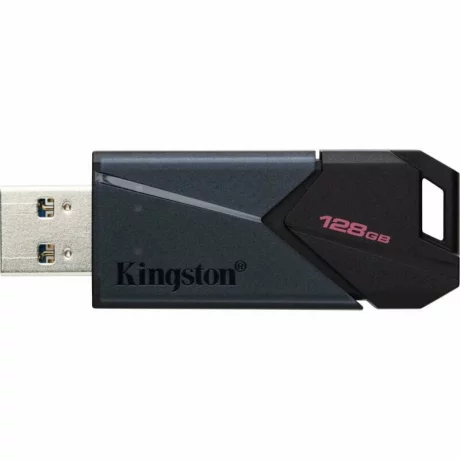 Memorie USB Flash Drive Kingston 128GB Data Traveler Exodia Onyx, USB 3.2 Gen1, Black