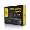SPLITTER video GEMBIRD, split HDMI la 8 monitoare, conector 1: HDMI (M); conector 2: HDMI (M) x 8, DSP-8PH4-03