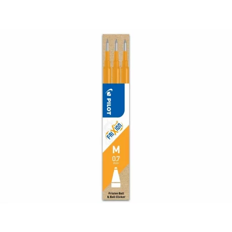 Rezerva Roller Frixion 0.7Mm, 3Buc/Set Pilot Apricot Orange