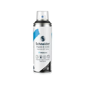 Spray Schneider cu Vopsea Supreme DIY Paint-It 030 Negru