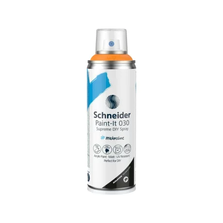 Spray Schneider cu Vopsea Supreme DIY Paint-It 030 Portocaliu Deschis