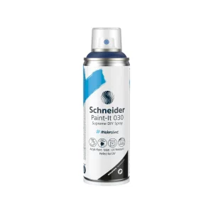 Spray Schneider cu Vopsea Supreme DIY Paint-It 030 Albastru Inchis