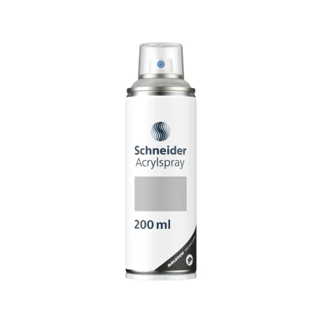 Spray Supreme cu vopsea DIY Paint-It 030, Schneider Argintiu