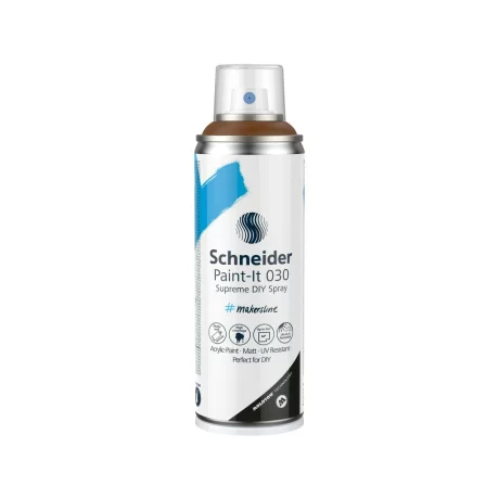 Spray Schneider cu Vopsea Supreme DIY Paint-It 030 Maro