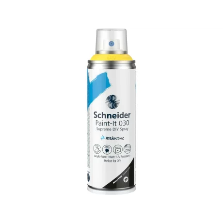 Spray Schneider cu Vopsea Supreme DIY Paint-It 030 Galben