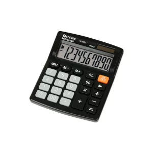 Calculator de birou 10 digiți, 124 x 102 x 25 mm, Eleven SDC-810NR