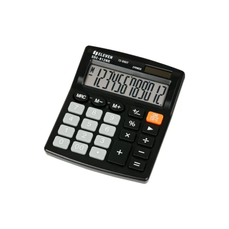 Calculator de birou 12 digiți, 124 x 102 x 25 mm, Eleven SDC-812NR