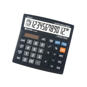 Calculator de birou 12 digiți, 130 x 129 x 34 mm, Eleven CT555N