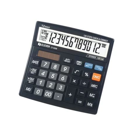 Calculator de birou 12 digiți, 130 x 129 x 34 mm, Eleven CT555N