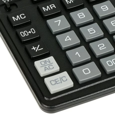 Calculator de birou 12 digit, 203 x 158 x 31 mm, Eleven SDC-888XBK