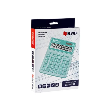 Calculator de birou 12 digiți, 204 x 155 x 33 mm, Eleven SDC-444XR