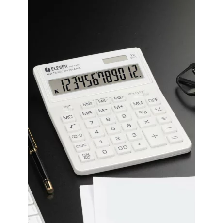 Calculator de birou 12 digiți, 204 x 155 x 33 mm, Eleven SDC-444XR