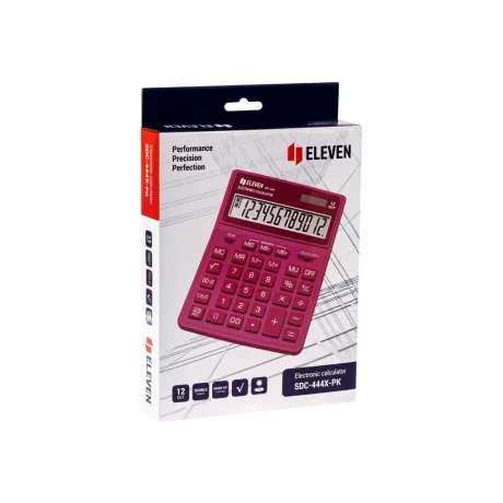 Calculator de birou 12 digiți, 204 x 155 x 33 mm, Eleven SDC-444XR