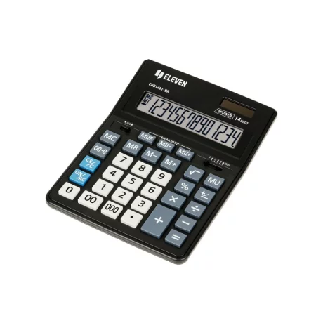 Calculator de birou 14 digiți, 205 x 155 x 35 mm, Eleven CDB1401-BK