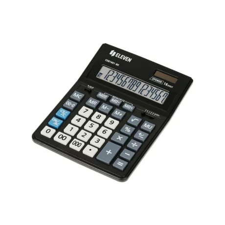 Calculator de birou 16 digiți, 205 x 155 x 35 mm, Eleven CDB1601-BK