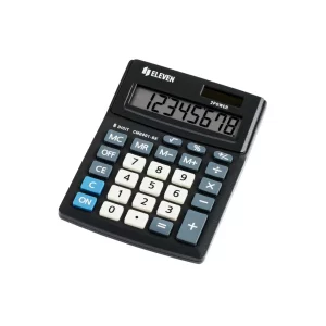 Calculator de birou 8 digiți, 137 x 102 x 31 mm, Eleven CMB801-BK