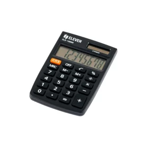 Calculator de buzunar 8 digiți, 88 x 58 x 10 mm, Eleven SLD-100NR