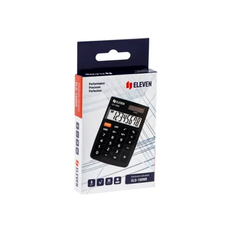 Calculator de buzunar 8 digiți, 88 x 58 x 10 mm, Eleven SLD-100NR