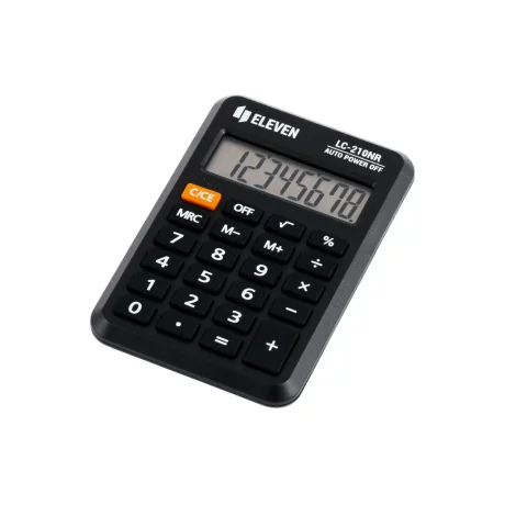 Calculator de buzunar 8 digiți, 98 x 62 x 10 mm, Eleven LC-210NR