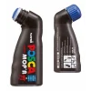 Marker UNI PCM22 Posca 3-19 mm, varf buretat, Albastru