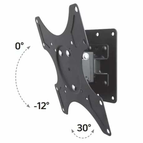 Suport cu fixare in perete TV Techly, 17-37, Reglabil, Negru, ICA-LCD 2900B