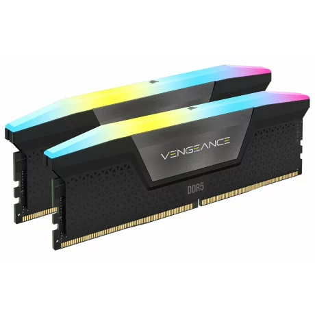 CORSAIR Vengeance RGB 32GB (2 x 16GB) 288-Pin PC RAM DDR5 6000 &quot;CMH32GX5M2E6000C36&quot;