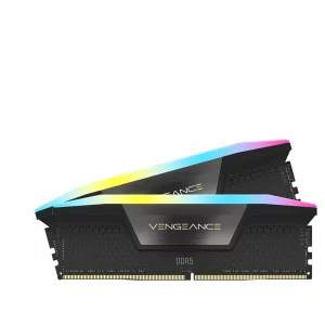 Corsair Vengeance RGB 32GB, DDR5, 6200MHz, CL36, 2x16GB, 1.40V, XMP 3.0, Negru &quot;CMH32GX5M2E6200C36&quot;