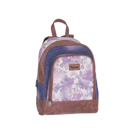 Ghiozdan Pulse Jeans Floral