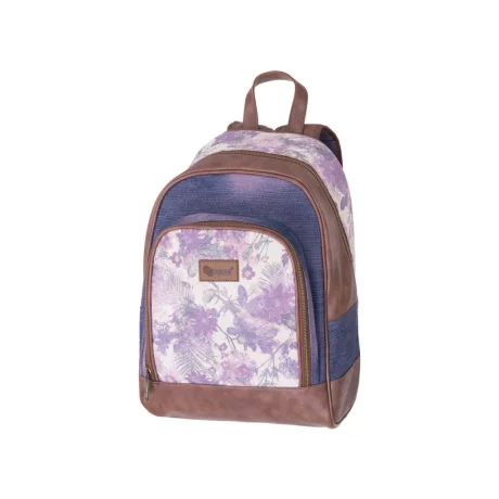 Ghiozdan Pulse Jeans Floral