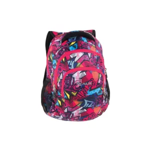 Rucsac Pulse Teens Pink Graffiti