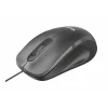 MOUSE TRUST IVERO WIRED BLACK 20404
