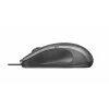 MOUSE TRUST IVERO WIRED BLACK 20404