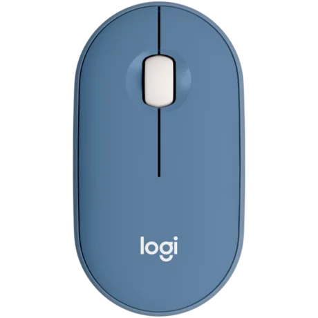 Mouse wireless  LOGITECH Pebble M350 BLUEBERRY 910-006753