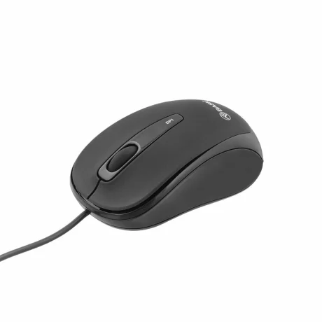 Mouse cu fir Tellur basic, mini, negru TLL491011