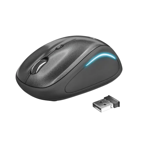 Trust Yvi FX Wireless Mouse negru TR-22333