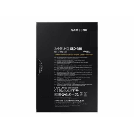 SSD Samsung MZ-V8V1T0BW - 980  - 1TB - NVMe - M.2 MZ-V8V1T0BW