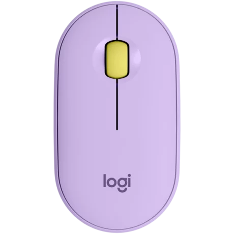 Mouse wireless LOGITECH Pebble M350 LAVENDER LEMONADE 910-006752