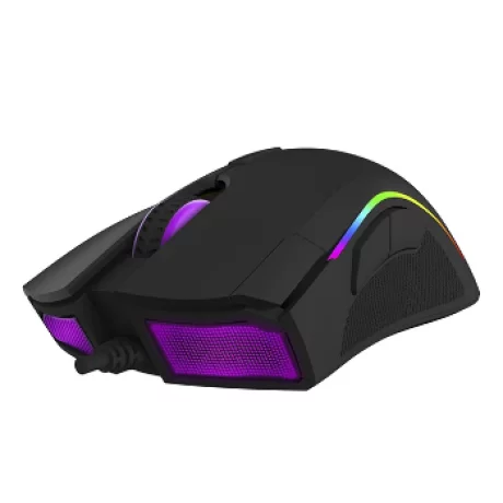 MOUSE DELUX gaming cu fir negru M625BU-BK