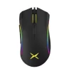 MOUSE DELUX gaming cu fir negru M625BU-BK