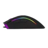 MOUSE DELUX gaming cu fir negru M625BU-BK