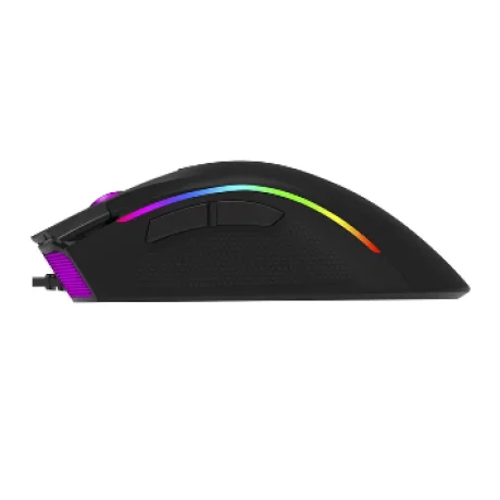 MOUSE DELUX gaming cu fir negru M625BU-BK